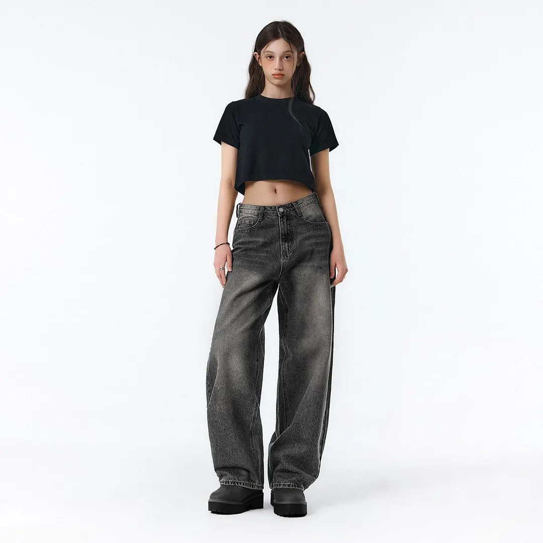 BTB: BREEZE WASHING JEANS [ASH CHARCOAL]