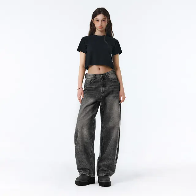 BTB: BREEZE WASHING JEANS [ASH CHARCOAL]